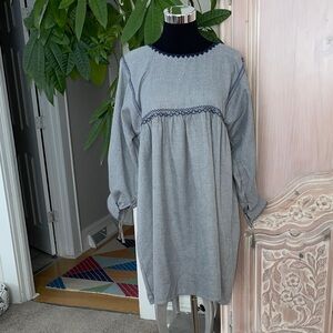KOCH Cottage Style Cotton Mini Dress